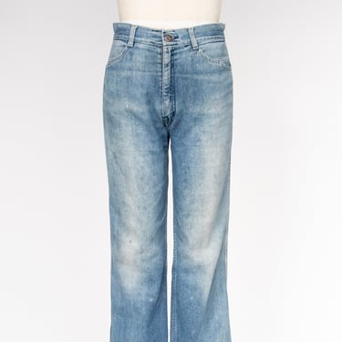 1970s Jeans Cotton Denim 29" x 27" 