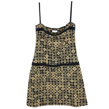 Chanel 2003 Camisole Dress Black #38