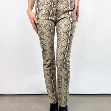 Wilson's Love Bites Python Leather Pants | Feathers Boutique - Bouldin ...
