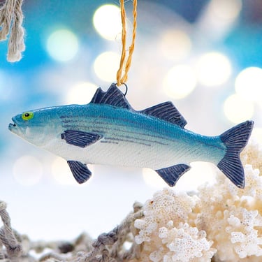 VINTAGE: Resin Fish Ornament - Fishing - Under the Sea - Lake House - Ocean - Boat - SKU 30-410-00030886 