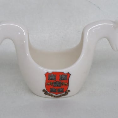 WH Goss Winchester Porcelain Model of Norwegian Horse Shaped Beer Bowl 3628B