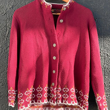 Maroon Sweater