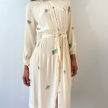 Vintage Bill Blass Romantic Silk Dress by VintageRosemond