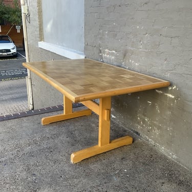 MCM Trestle Table