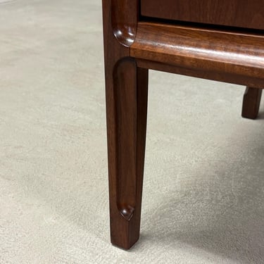 Refinished 62” Walnut Mid Century Dresser by United 