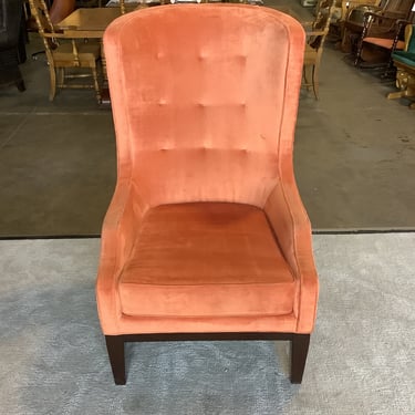 Coral Wingback Chair