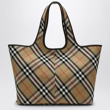 Burberry Medium Tote Bag Check Women