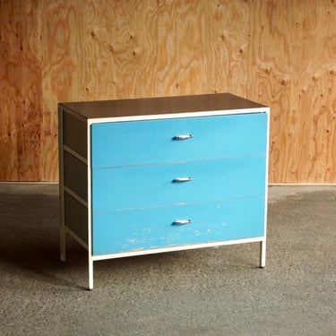 Herman Miller Steel Frame Chest by George Nelson 