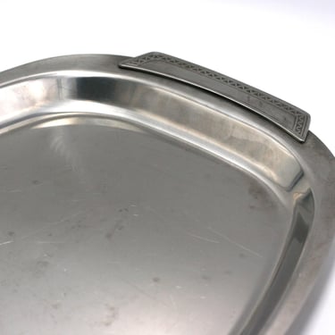 vintage Gense Stainless Steel Tray made in Sweden 