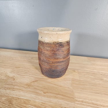 Studio Pottery Vase Signed Circa '75 