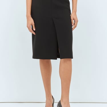 Gucci Women Light Wool Crepe Skirt