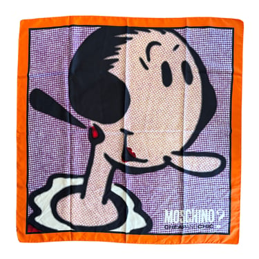 Moschino Olive Oyl Scarf