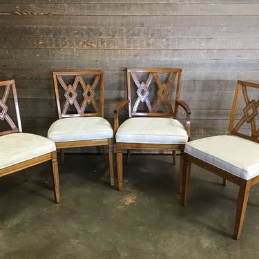 Tropical Mahogany Dining Chairs (4pc) (Tacoma)