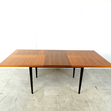 Mid century dining table by Jos De Mey, 1960s - vintage design dining table - 1960s dining table - extendable dining table 