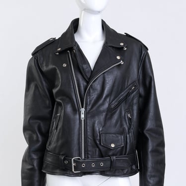 Custom Elvis Leather Biker Jacket