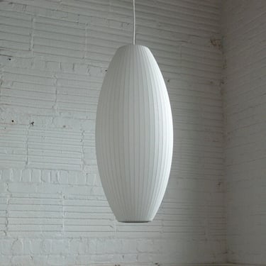Large Cigar Modernica George Nelson Bubble Lamp | Modern