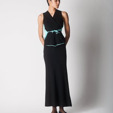 Jean Paul Gaultier Black and Turquoise Ensemble