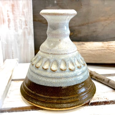 VINTAGE: Signed Studio Glazed Stoneware Pottery Vase - Small Vase - SKU 35-C-00033864 