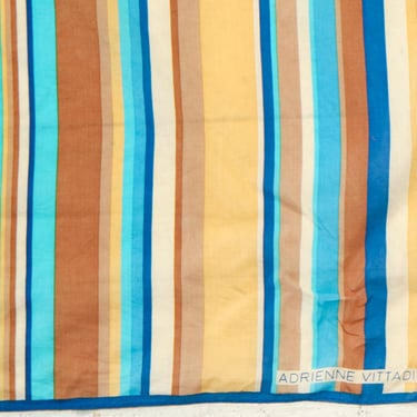 Adrienne Vitadini minimalist stripe scarf