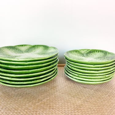 Set of Italian Cabbage Plates