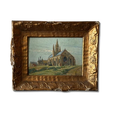 English Church | Oil Painting