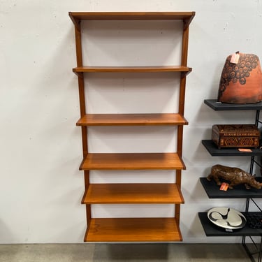 Vintage Teak Wall Unit By Regner Christensen, Denmark