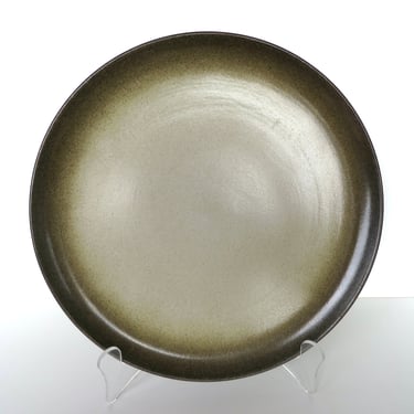 Vintage Heath Ceramics Dinner Plate In Sea And Sand, 10 3/4