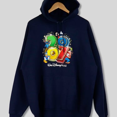 Vintage 2007 Walt Disney World Hoodie Sz XL