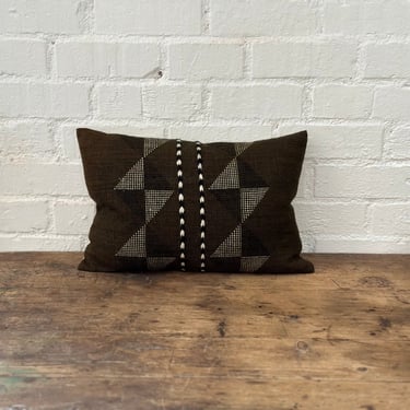 Vintage Fabric Pillow 21” x 14”