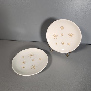 One Royal China Star Glow Bread Plate 