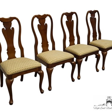 Set of 4 THOMASVILLE FURNITURE Collector's Cherry Traditional Style Dining Side Chairs 