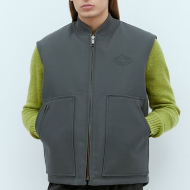 Gucci Men Reversible Cotton Canvas Gilet