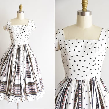 1950s Community Garden dress 