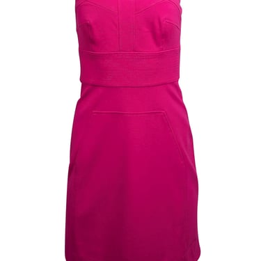 Diane von Furstenberg - Magenta Mini Tube Dress Sz 6