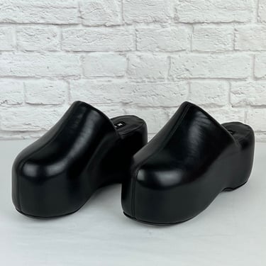 Simon Miller Black Platform Bubble Clog, Size 36, New