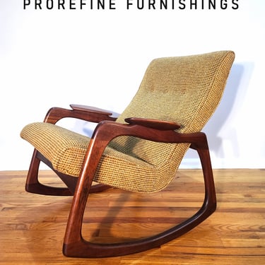 Mid Century Adrian Pearsall for Craft Asociates Rocking Chair 