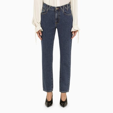 Vivienne Westwood Blue Slim Denim Jeans Women