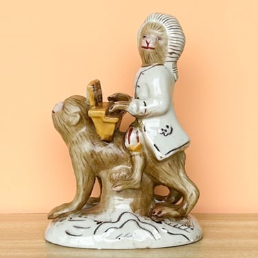 Mozart Dog Figurine