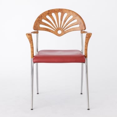 Armchair by Luigi Origlia, 1980s, Italy 