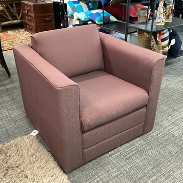 Purple Club Chair