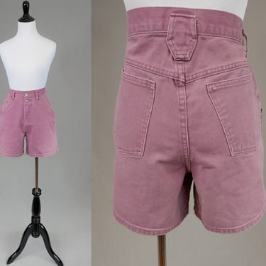 90s Muted Mauve Pink Shorts - 29