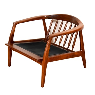 Vintage Teak Spindle Back Club | Easy Chair