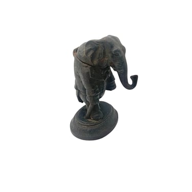 Victorian Elephant Match Safe 