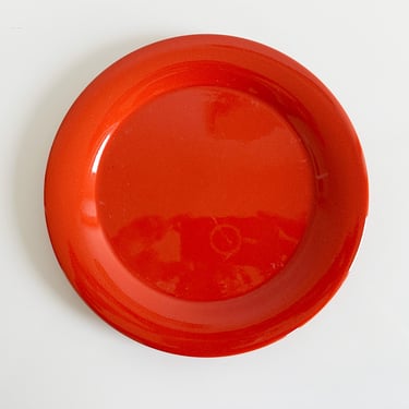 Orange Waechtersbach Dinner Plates Spain Vintage 2000s 