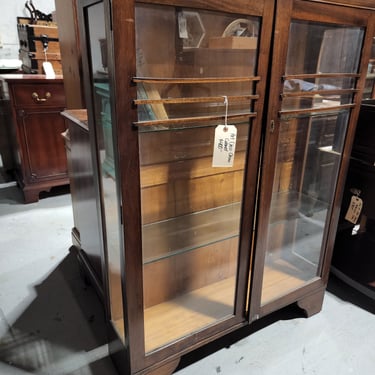 Mission Glass Display Cabinet
