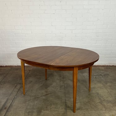 Mid century Compact round dining table 