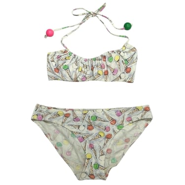 Chanel Ice Cream Logo Bikini