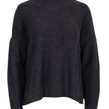 Eileen Fisher - Chunky Brown Knit Turtleneck Sweater Sz S
