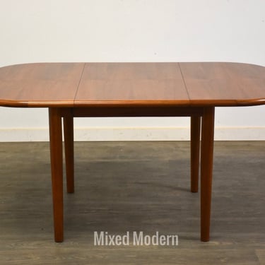 Danish Modern Teak Butterfly Dining Table 