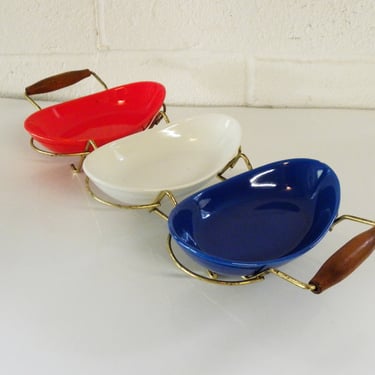 Vintage Mid Century Food Serving Dish - Maddux Pottery USA 